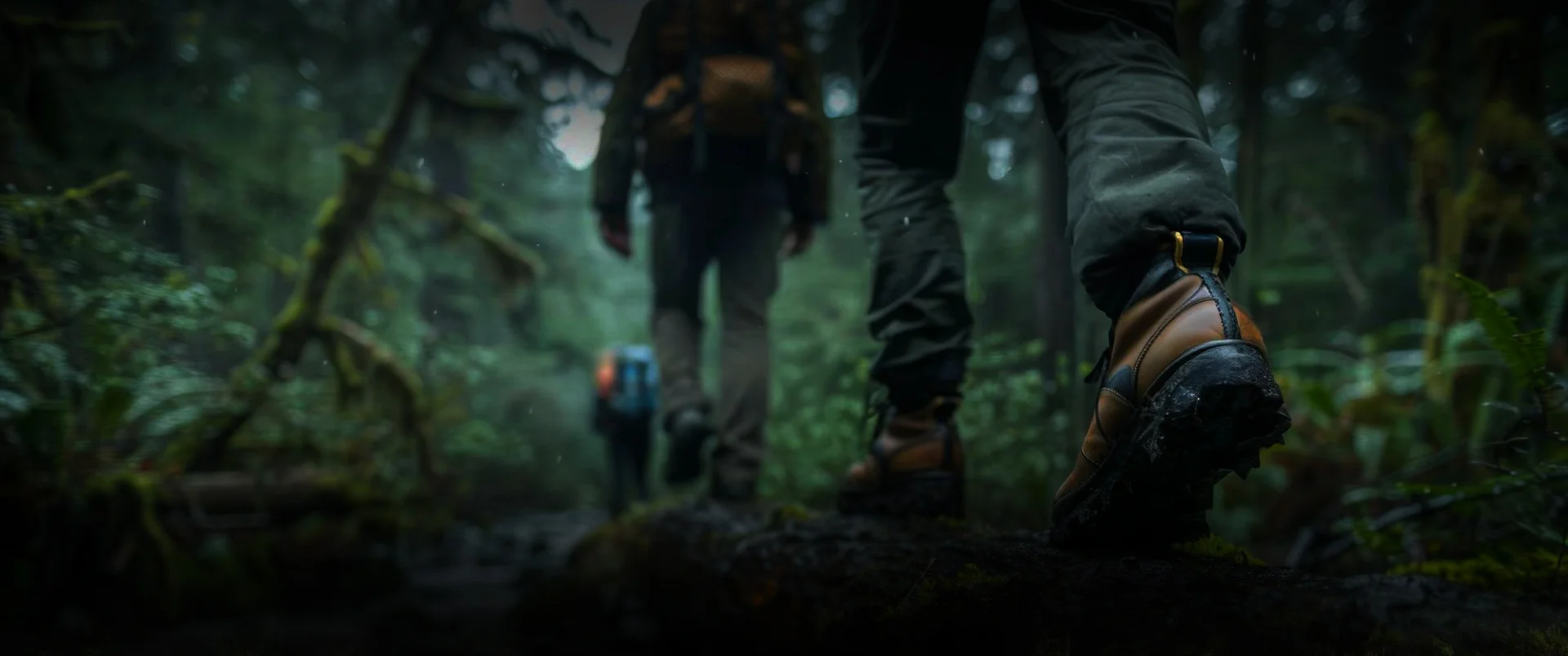 Nature walks through forest